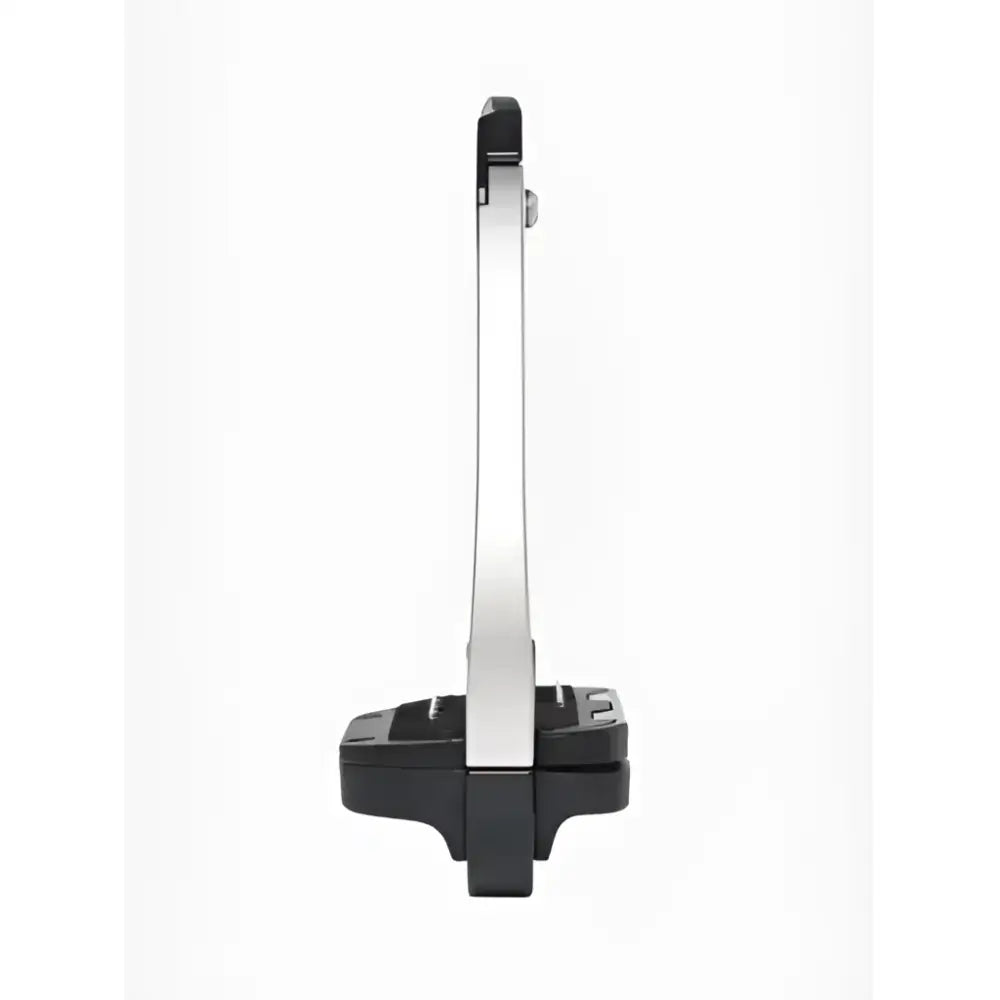 Black and silver lemieux vector balance stirrup black aluminum pedal with sleek modern design for riding balance