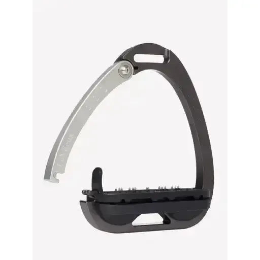 LeMieux Vector Balance Stirrup Carbon/Silver One Size Carbon/Silver Safety Stirrups