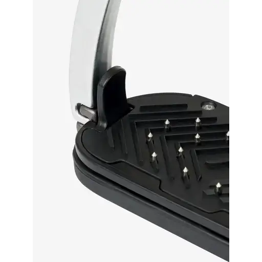 LeMieux Vector Control Stirrup Carbon/Silver One Size Carbon/Silver Safety Stirrups