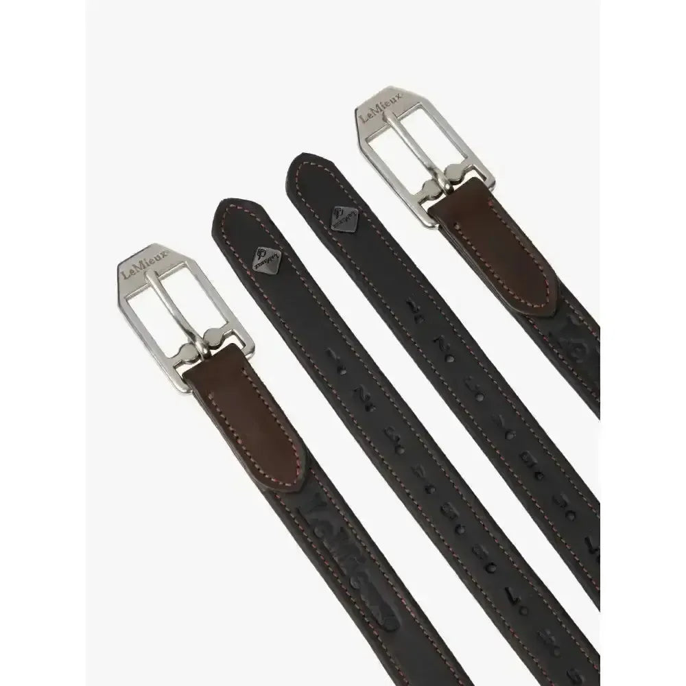 LeMieux Vector Stirrup Leather Brown 130cm Stirrup Leathers