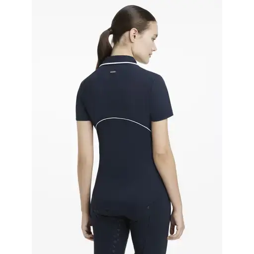 Lemieux Venus Performance Polo Navy Navy UK 6 Polos Shirts