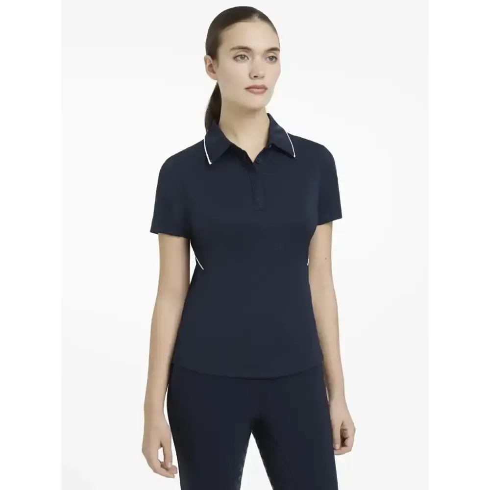 Lemieux Venus Performance Polo Navy Navy UK 6 Polos Shirts