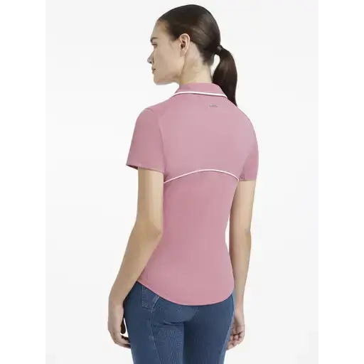 Lemieux Venus Performance Polo Peony Peony UK 6 Polos Shirts