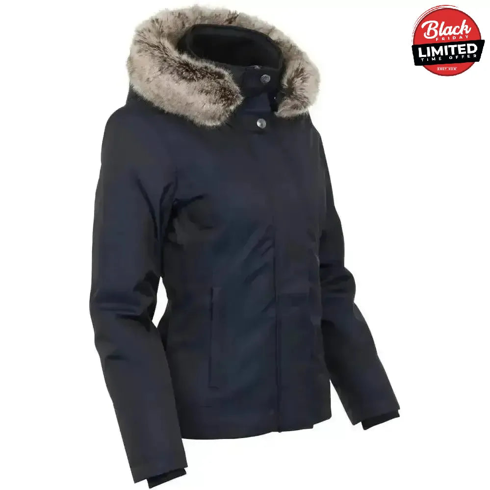 LeMieux Waterproof Short Coat Navy 8 Outdoor Coats