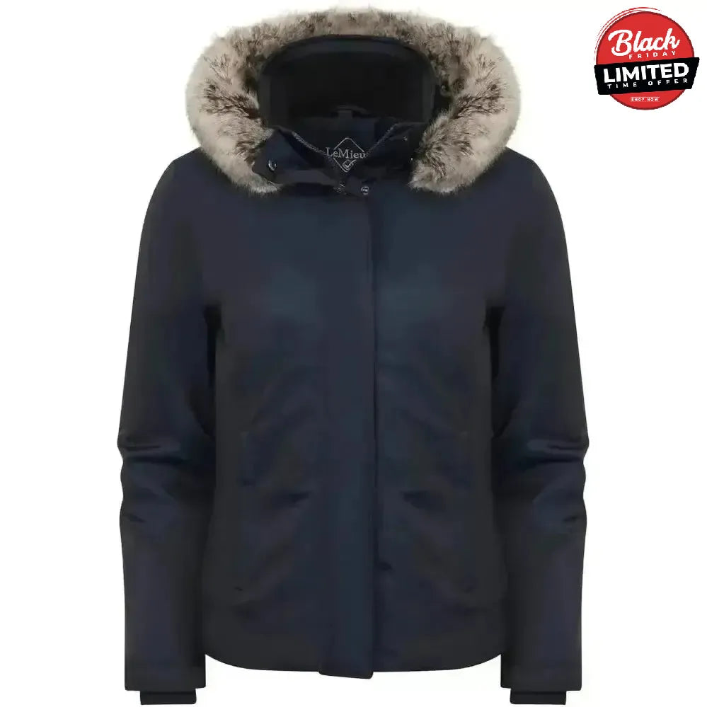 LeMieux Waterproof Short Coat Navy 8 Outdoor Coats