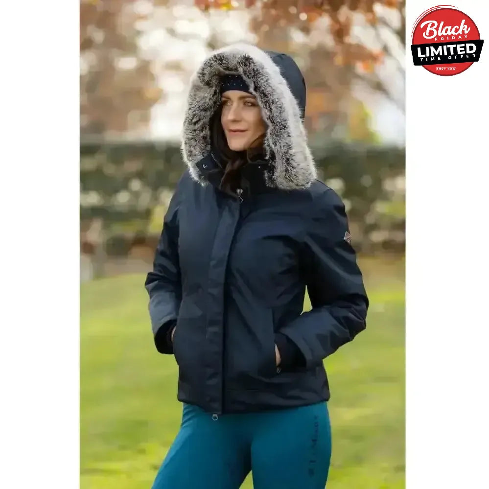 LeMieux Waterproof Short Coat Navy 8 Outdoor Coats