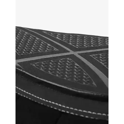 LeMieux X-Grip Silicone Half Pad Black Large Black Half Pads