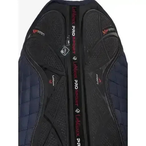 LeMieux X-Grip Twin Sided Dressage Square Navy Large Navy Dressage Saddle Pads