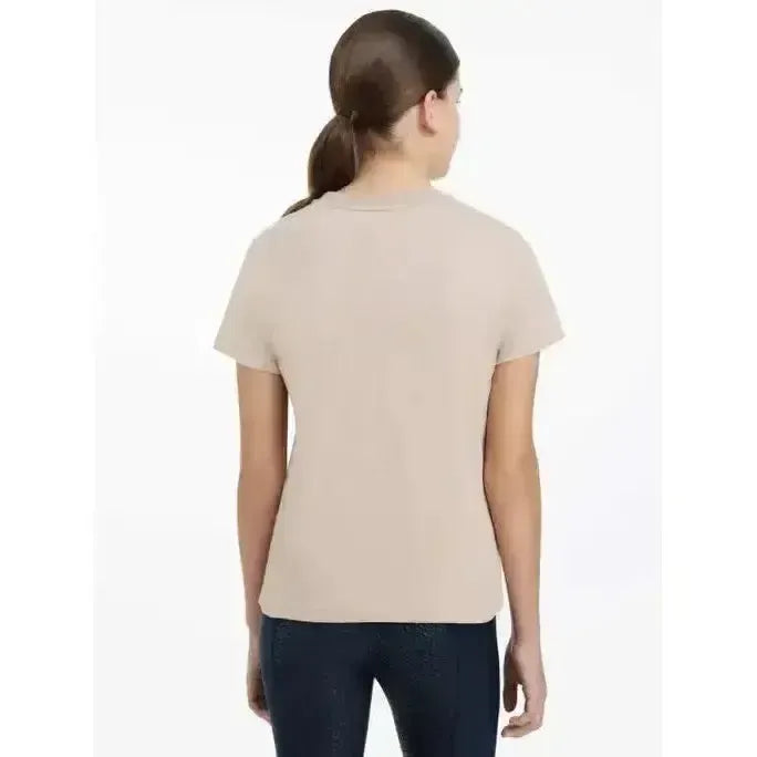 Lemieux Young Rider Arianna T-Shirt Almond Almond 7-8 Years T Shirts