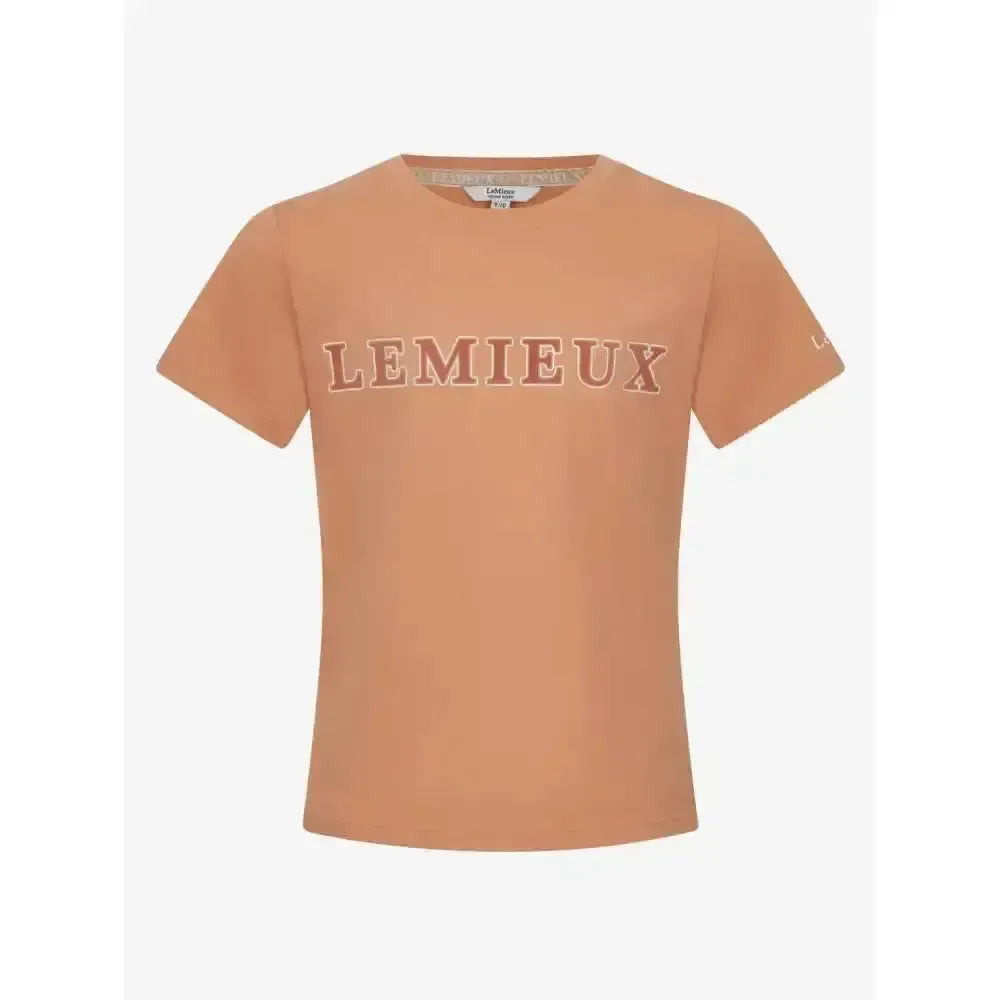 Lemieux Young Rider Arianna T-Shirt Sherbet 7-8 Years Polo Shirts & T Shirts