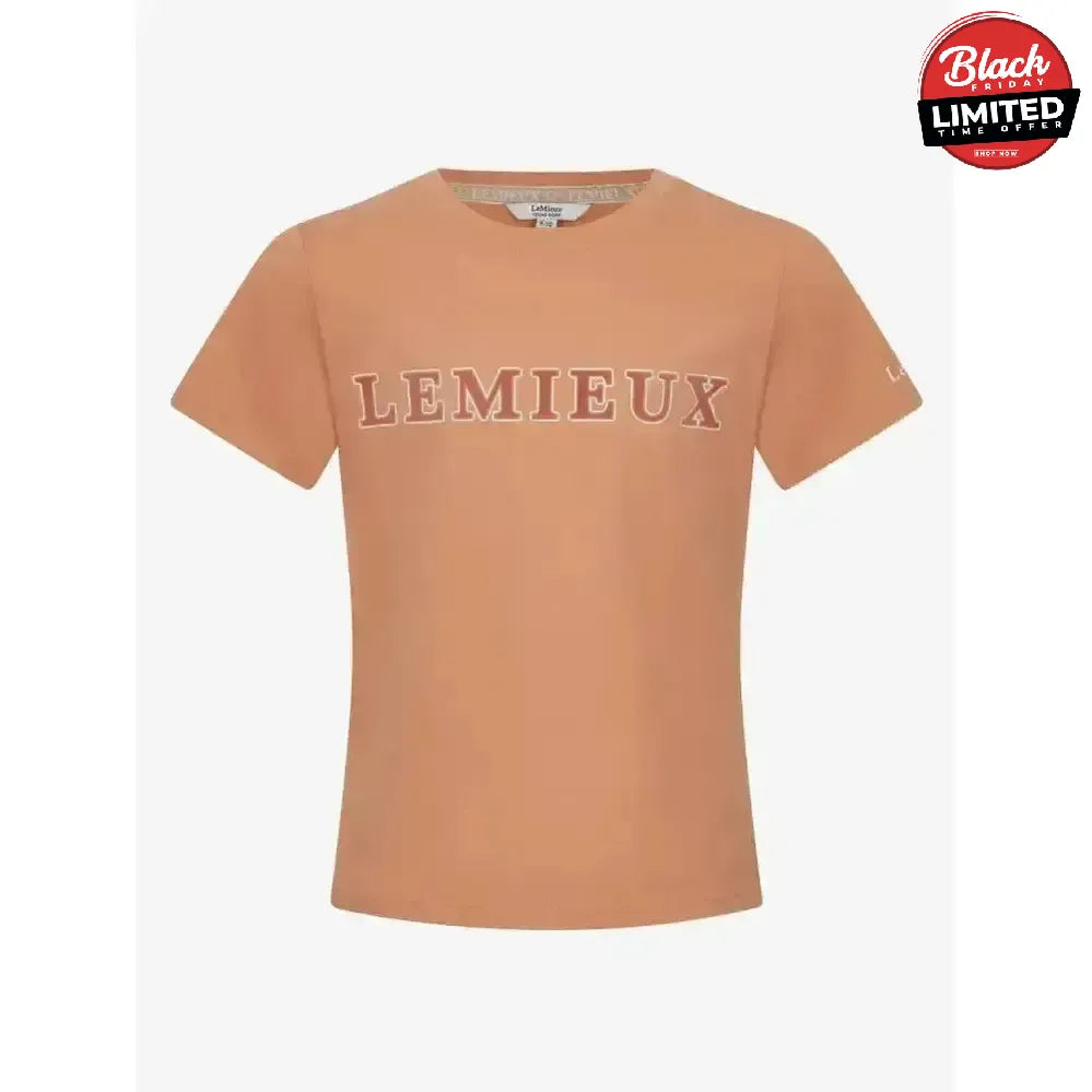 Lemieux Young Rider Arianna T-Shirt Sherbet 7-8 Years Polo Shirts & T Shirts