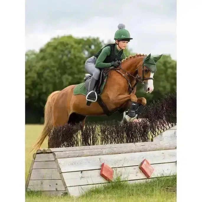 LeMieux Young Rider Base Layer Hunter Green 9-10 Years Hunter Green Base Layers