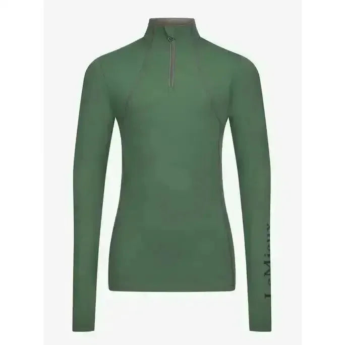 LeMieux Young Rider Base Layer Hunter Green 9-10 Years Hunter Green Base Layers