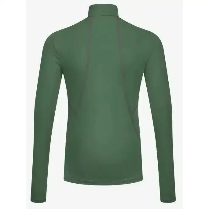 Dark green lemieux young rider base layer with smooth fitted fabric perfect for riding comfort