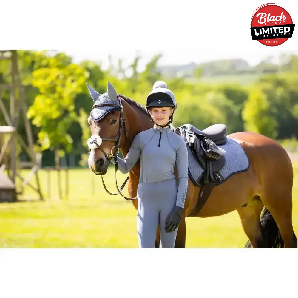 Lemieux Young Rider Base Layer Jay Blue 7-8 Years Base Layers