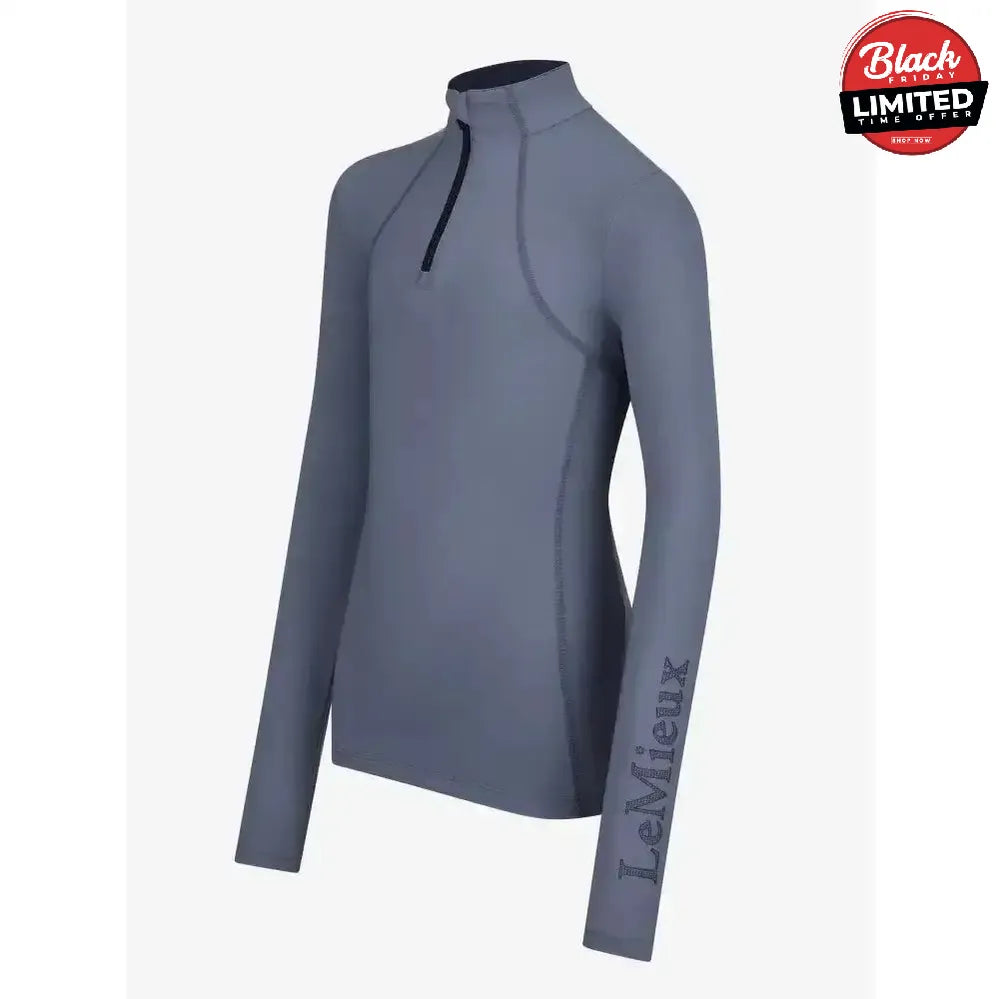 Lemieux Young Rider Base Layer Jay Blue 7-8 Years Base Layers