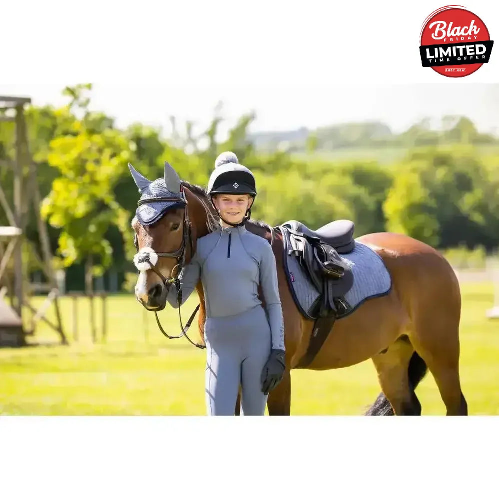 Lemieux Young Rider Base Layer Jay Blue 7-8 Years Base Layers