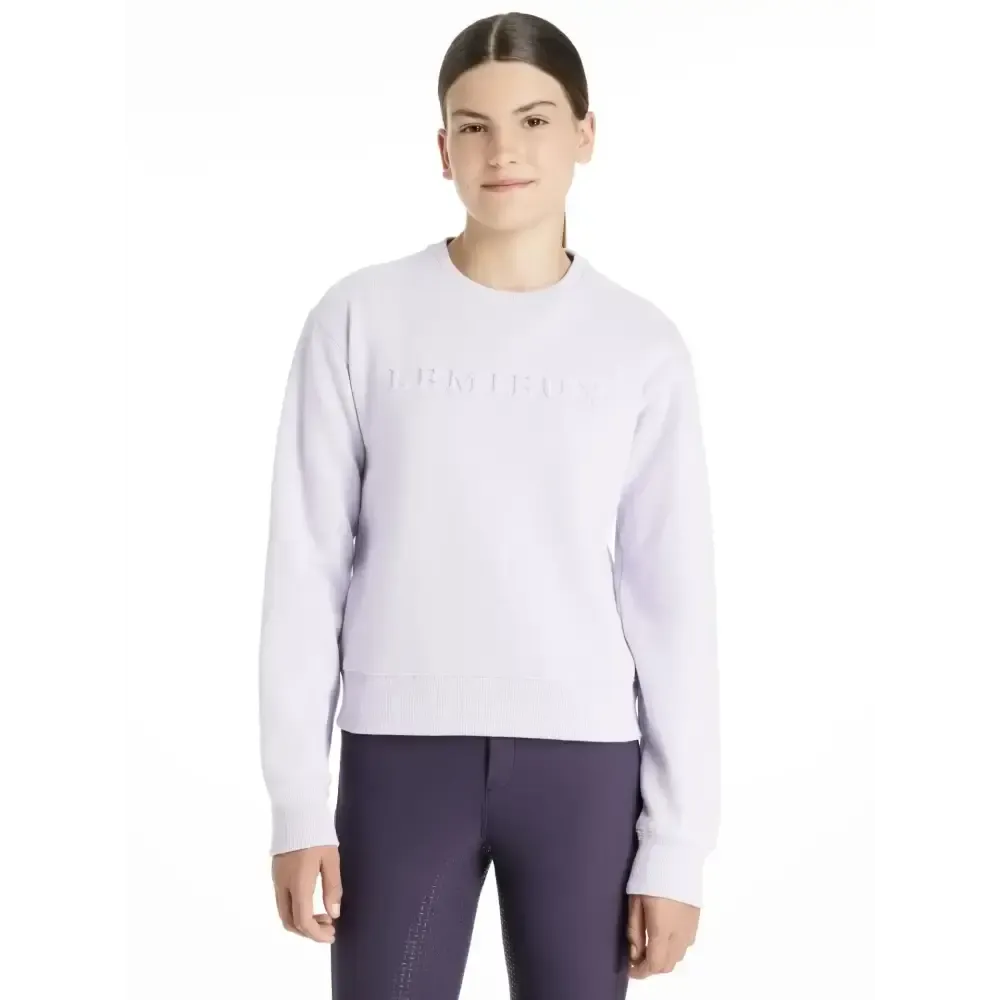 Lemieux Young Rider Carmen Crew Sweat Lilac Lilac 7-8 years Jumpers