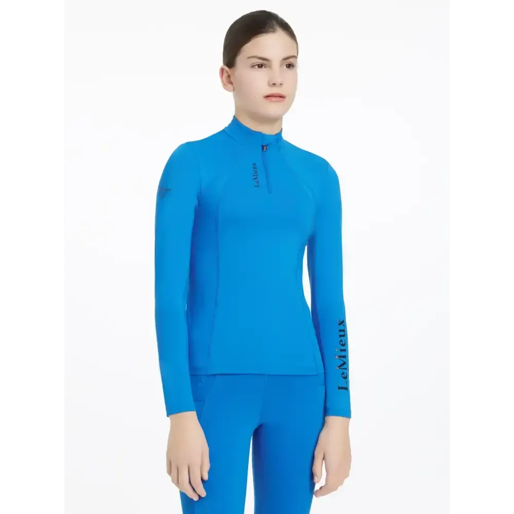 LeMieux Young Rider Classique Base Layer Benetton Blue Benetton Blue 7-8 Years Base Layers
