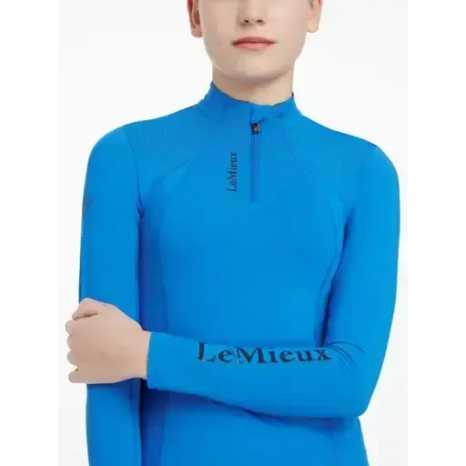 LeMieux Young Rider Classique Base Layer Benetton Blue Benetton Blue 7-8 Years Base Layers