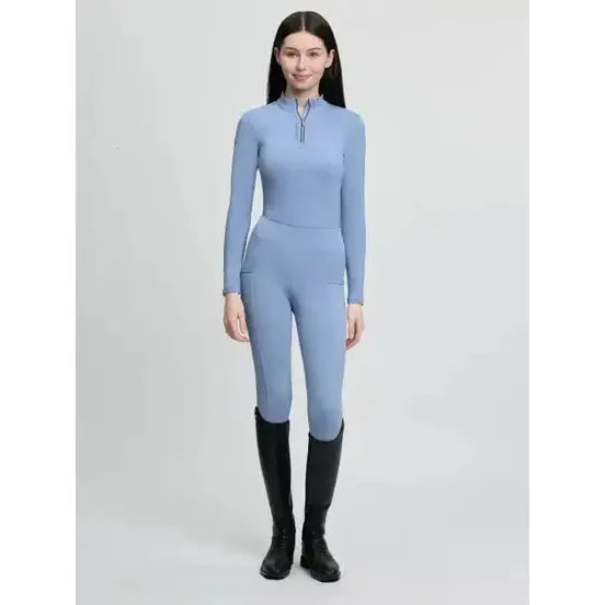 Lemieux Young Rider Classique Base Layer Powder Blue Powder Blue 7-8 years Base Layers