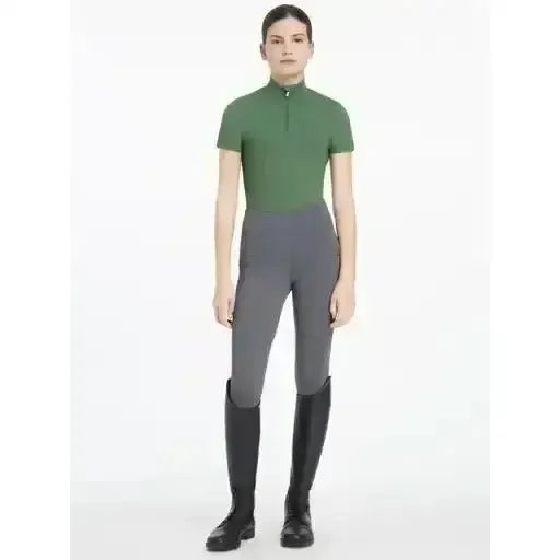 LeMieux Young Rider Classique Short Sleeve Base Layer Hunter Green Hunter Green 7-8 years Base Layers