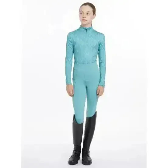Lemieux Young Rider Clea Base Layer Lagoon Lagoon 7-8 Years Base Layers