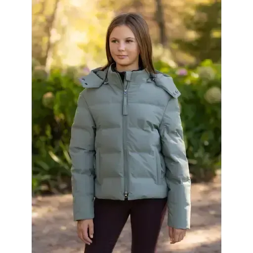 Lemieux Young Rider Daisy Waterproof Coat Rosemary Rosemary 7-8 years Outdoor Jackets