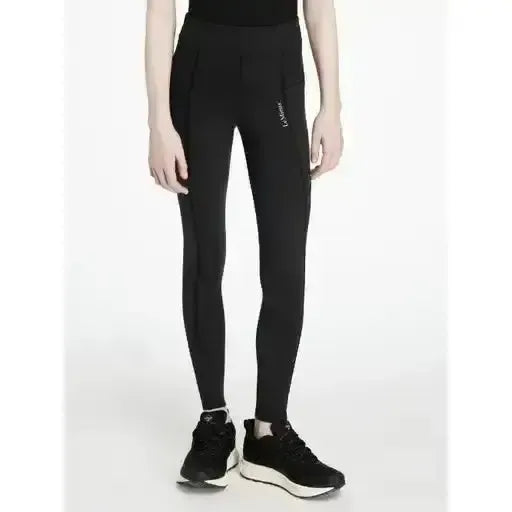 LeMieux Young Rider Darla Sport Legging Black Black 7-8 Years Riding Tights