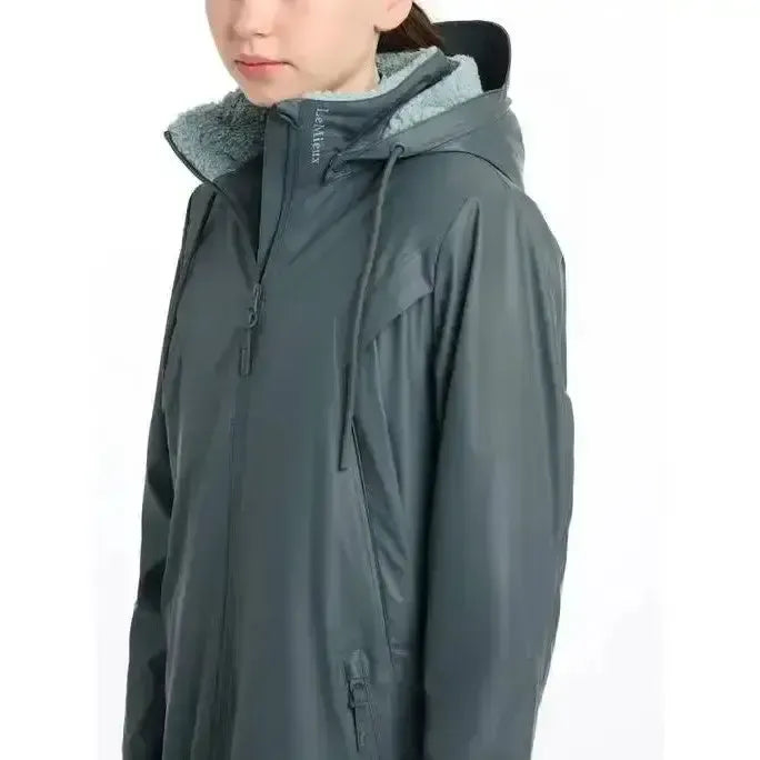 Lemieux Young Rider Elements Coat Petrol 7-8 Years Petrol Coats & Jackets