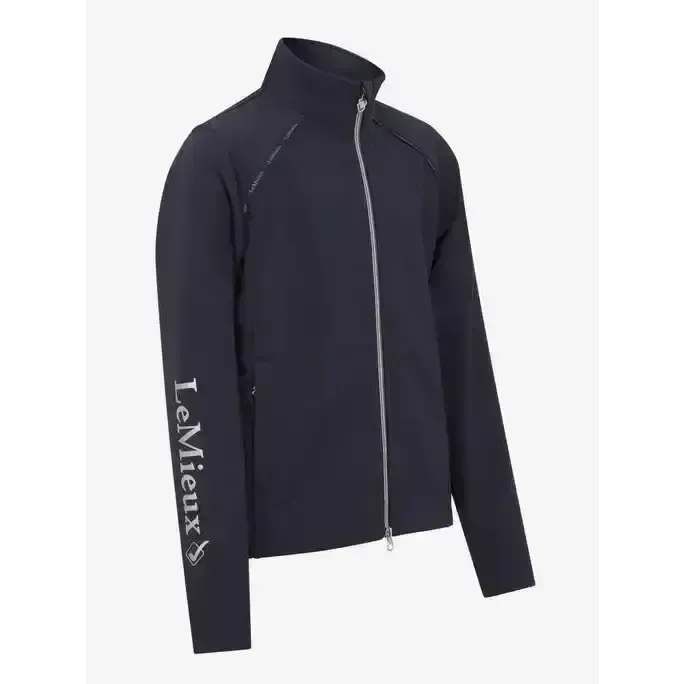 LeMieux Young Rider Elite Soft Shell Jacket Navy 9-10 years Navy Outdoor Coats