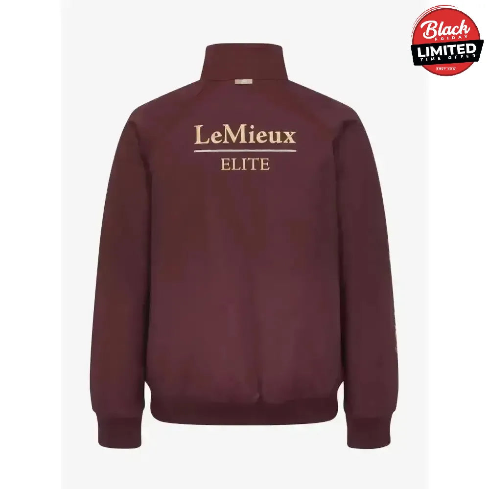 Lemieux Young Rider Elite Team Jacket Burgundy 9-10 Years Outdoor Jackets