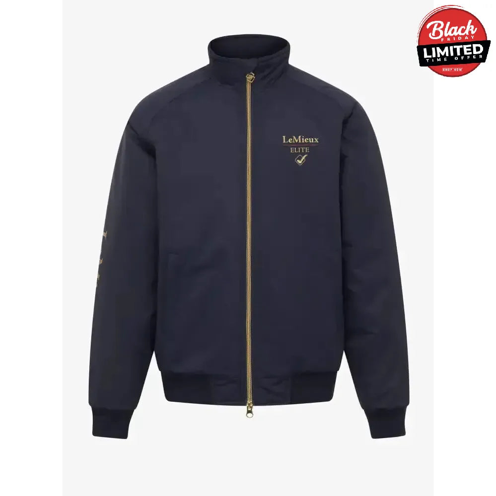 Lemieux Young Rider Elite Team Jacket Navy 11-12 Years Coats & Jackets