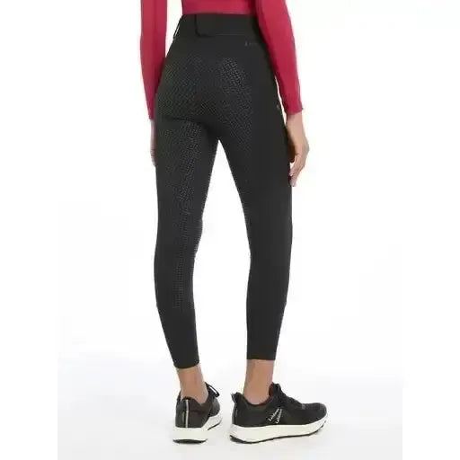 Lemieux Young Rider Ella Winter Breggings Black 7-8 Years Black Riding Tights
