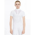 LeMieux Young Rider Eva Short Sleeve Show Shirt White White 7-8 Years Show Shirts