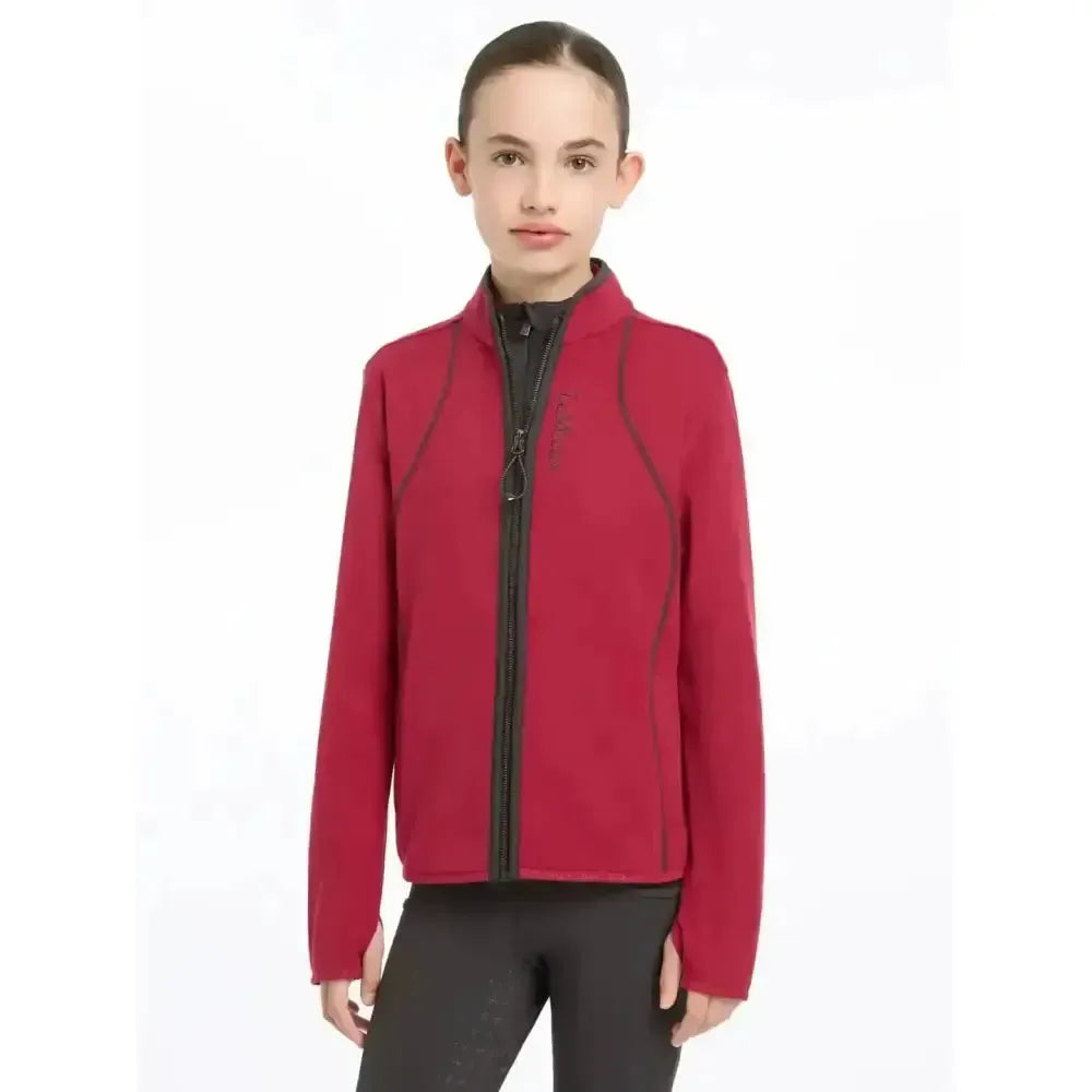 Lemieux Young Rider Felicity Fleece Zip Through Ember 7-8 Years Ember Jumpers & Hoodies