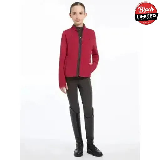 Lemieux Young Rider Felicity Fleece Zip Through Ember 7-8 Years Ember Jumpers & Hoodies
