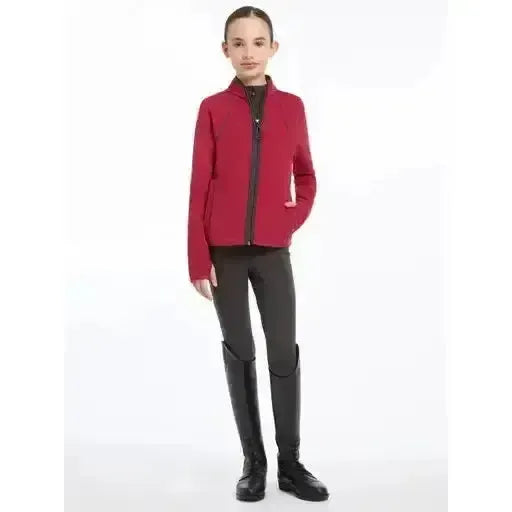 Lemieux Young Rider Felicity Fleece Zip Through Ember 7-8 Years Ember Jumpers & Hoodies