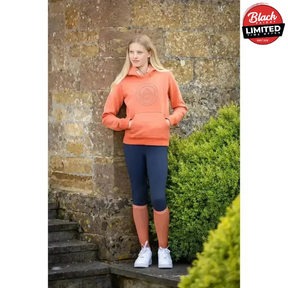 Lemieux Young Rider Hannah Pop Over Apricot 7-8 Years Hoodies