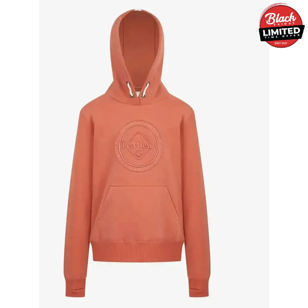 Lemieux Young Rider Hannah Pop Over Apricot 7-8 Years Hoodies