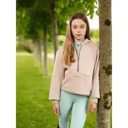 Lemieux Young Rider Harriet Pop Over Almond Almond 7-8 Years Hoodies