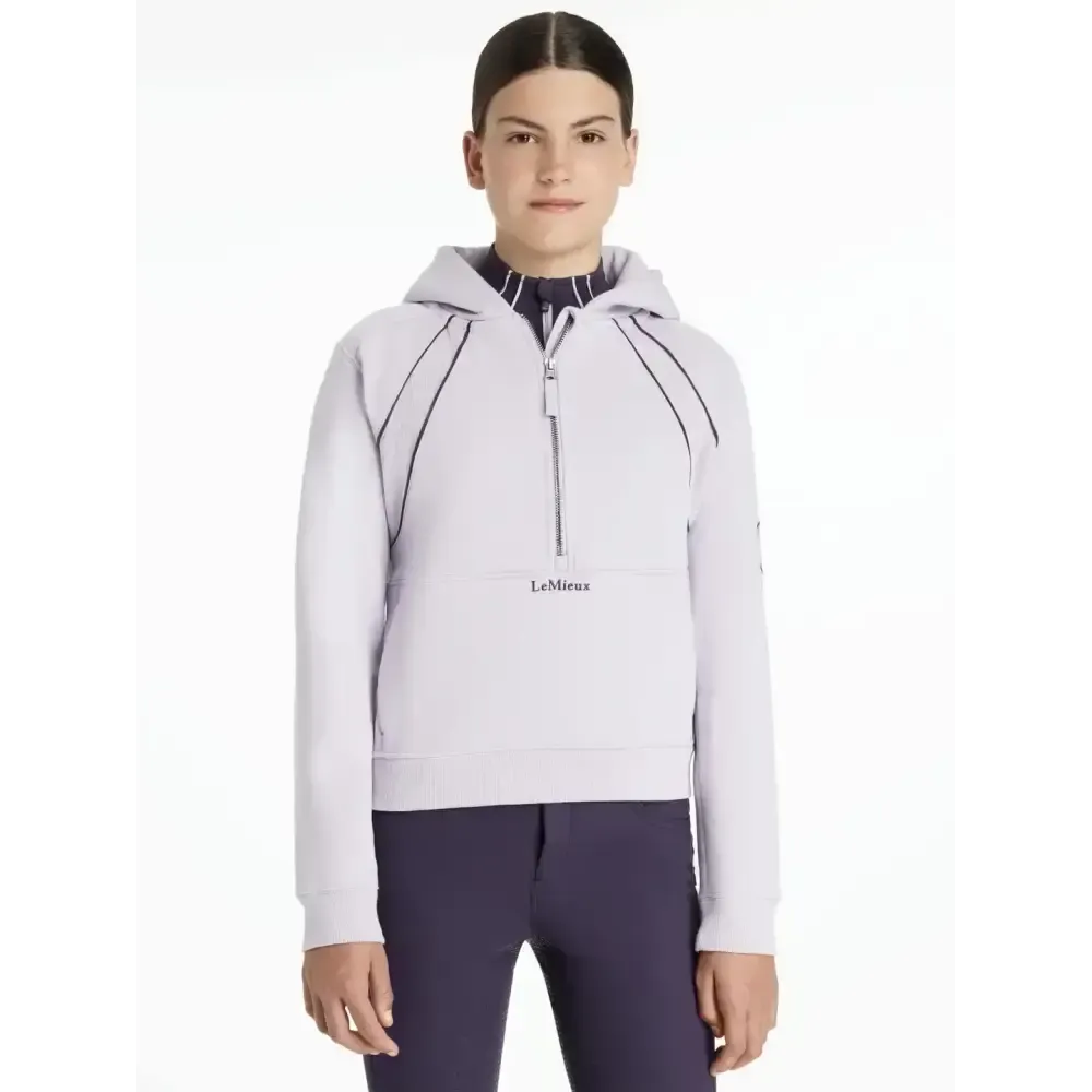 Lemieux Young Rider Hettie Half Zip Hoodie Lilac Lilac 7-8 years Hoodies