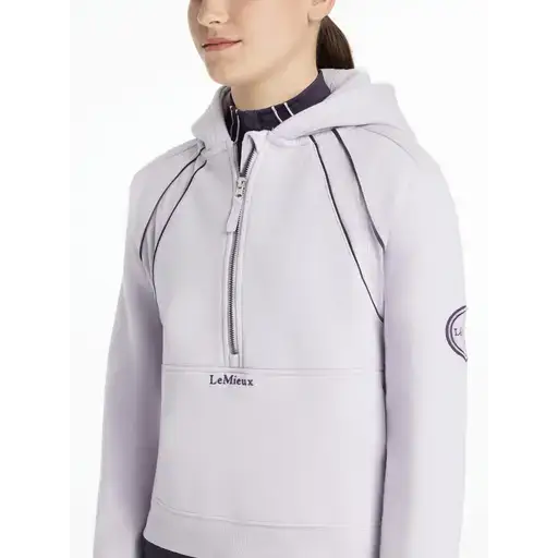Lemieux Young Rider Hettie Half Zip Hoodie Lilac Lilac 7-8 years Hoodies