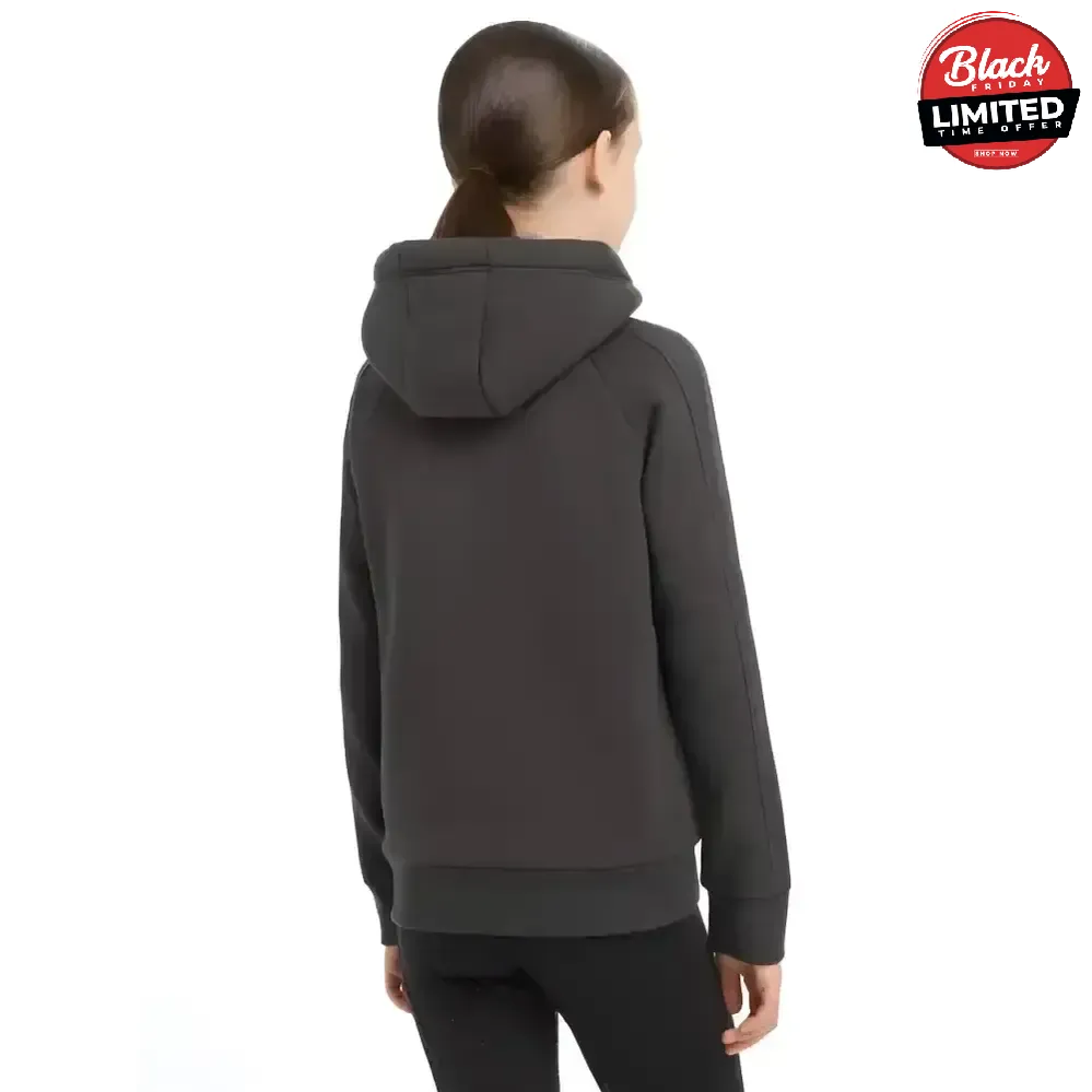 Lemieux Young Rider Hollie Lined Hoodie Cinder 7-8 Years Cinder Hoodies