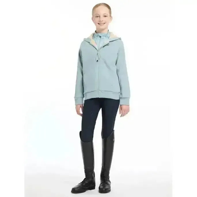 Lemieux Young Rider Hollie Lined Hoodie Glacier 7-8 Years Glacier Hoodies
