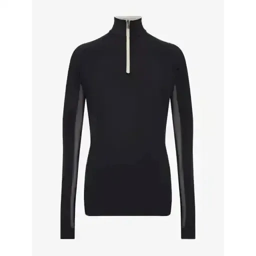 LeMieux Young Rider Hope Lightweight Base Layer Black Black 7-8 Years Base Layers
