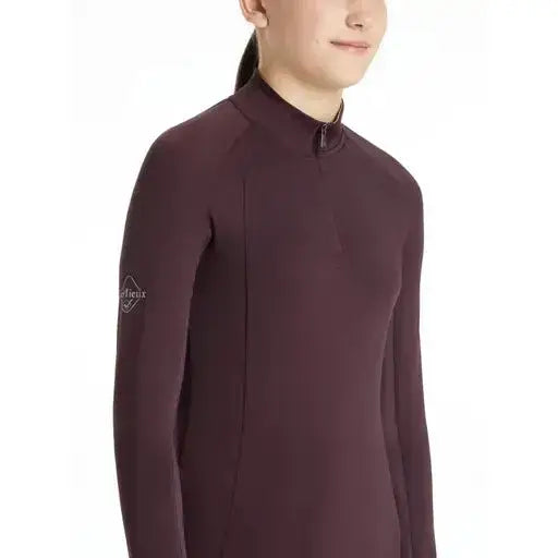 Lemieux Young Rider Hope Lightweight Base Layer Damson Damson 7-8 years Base Layers