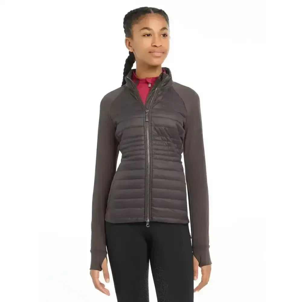 Lemieux Young Rider Josephine Jacket Cinder 7-8 Years Cinder Coats & Jackets