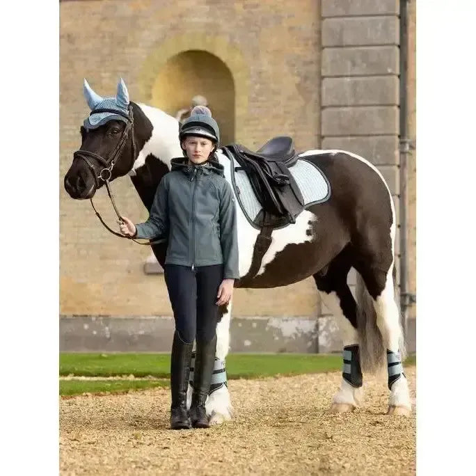 Lemieux Young Rider Lottie Soft Shell Jacket Petrol 7-8 Years Petrol Coats & Jackets