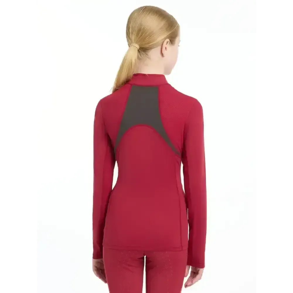 Lemieux Young Rider Mia Mesh Base Layer Ember 7-8 Years Ember Base Layers